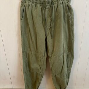 Olive Green Jogger Pants